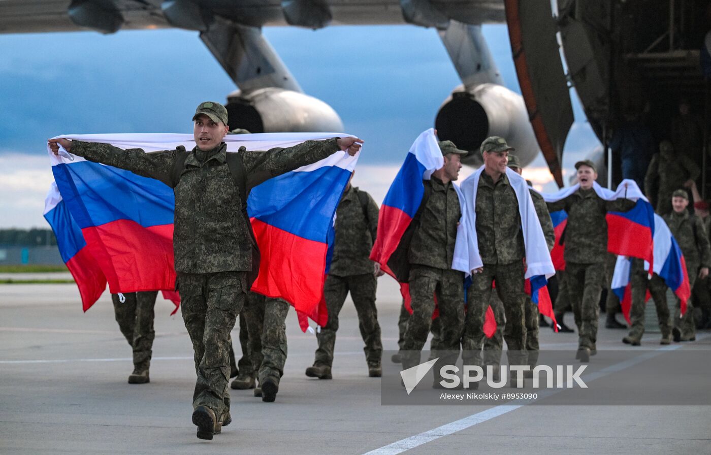 Russia Ukraine Military Operation POWs Exchange