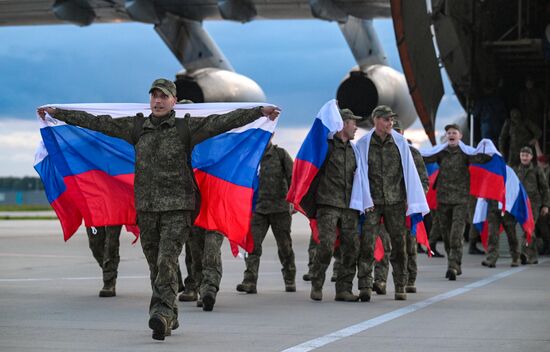 Russia Ukraine Military Operation POWs Exchange