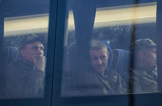 Russia Ukraine Military Operation POWs Exchange