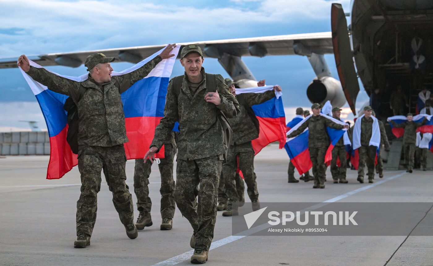 Russia Ukraine Military Operation POWs Exchange