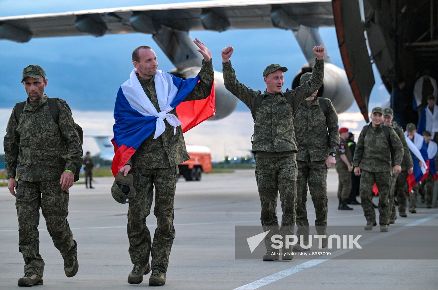 Russia Ukraine Military Operation POWs Exchange