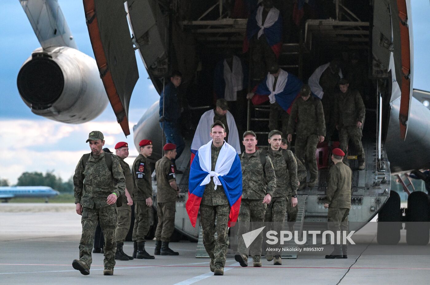 Russia Ukraine Military Operation POWs Exchange