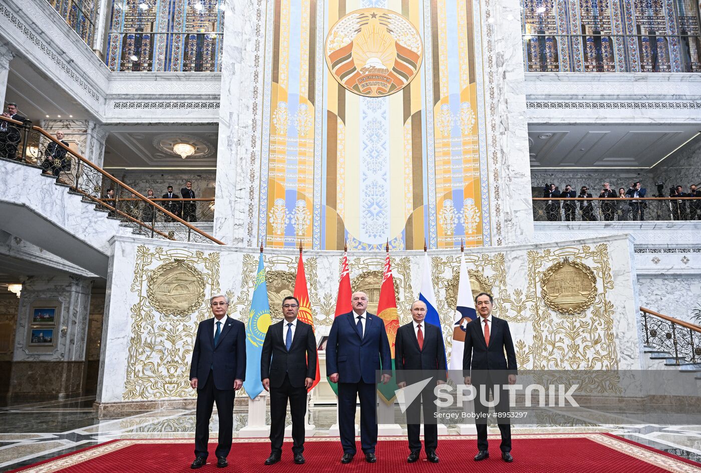 Belarus Putin Supreme Eurasian Economic Council