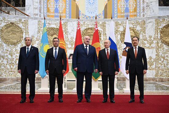Belarus Putin Supreme Eurasian Economic Council