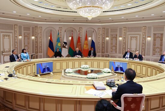 Belarus Putin Supreme Eurasian Economic Council