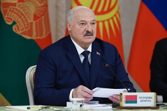 Belarus Putin Supreme Eurasian Economic Council