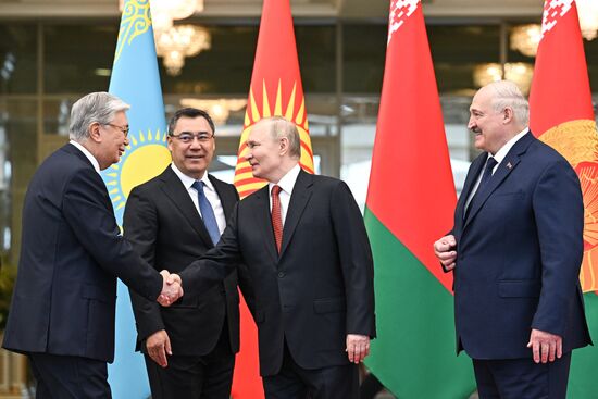 Belarus Putin Supreme Eurasian Economic Council