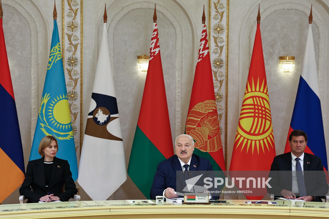 Belarus Putin Supreme Eurasian Economic Council