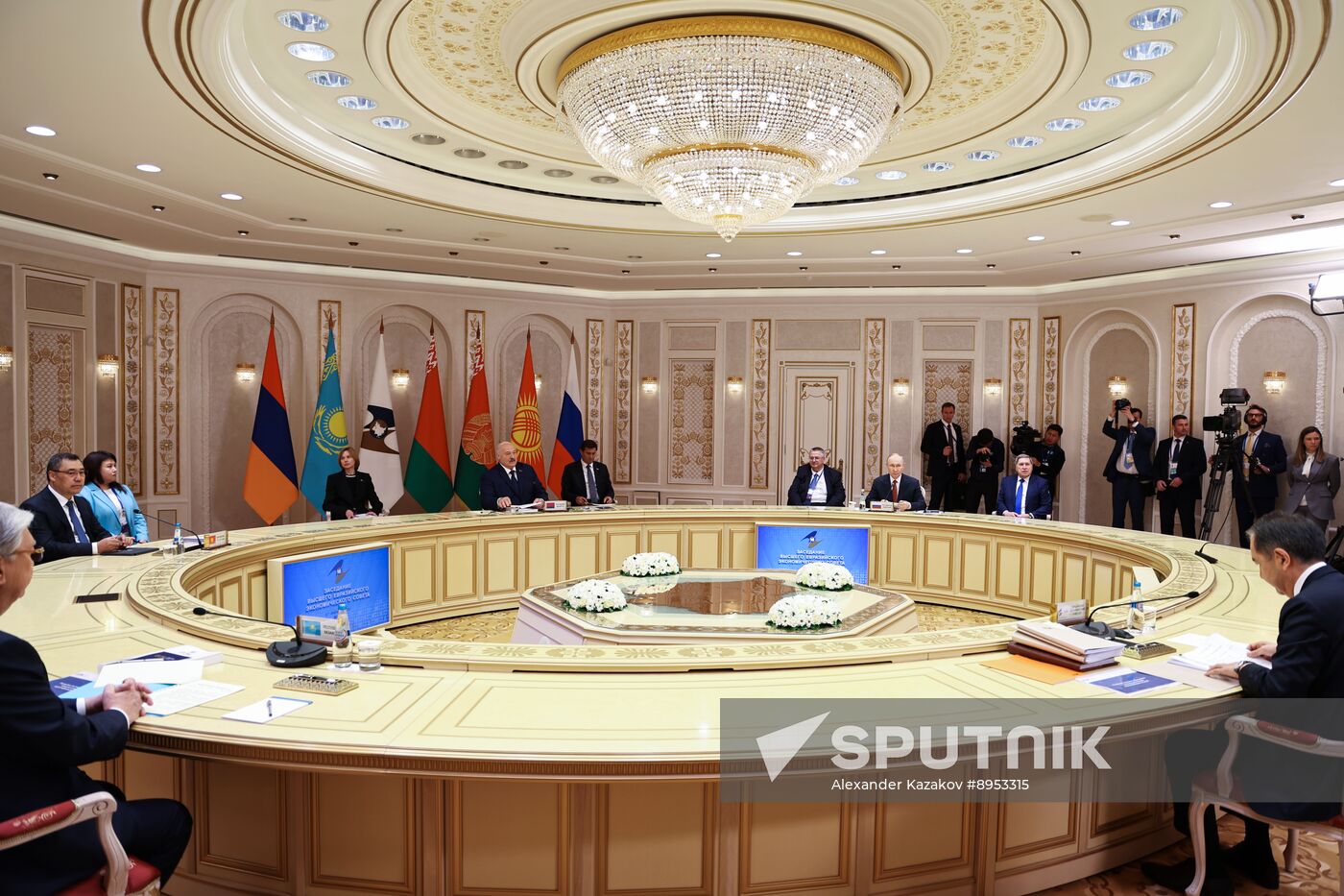 Belarus Putin Supreme Eurasian Economic Council
