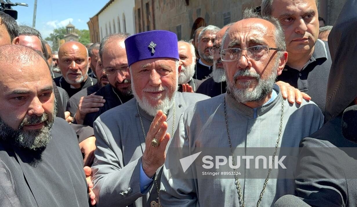 Armenia Religion Archbishop Detention