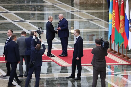Belarus Putin Supreme Eurasian Economic Council
