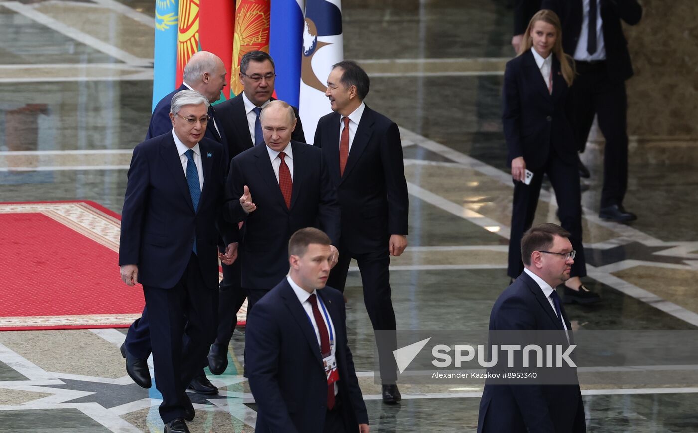 Belarus Putin Supreme Eurasian Economic Council