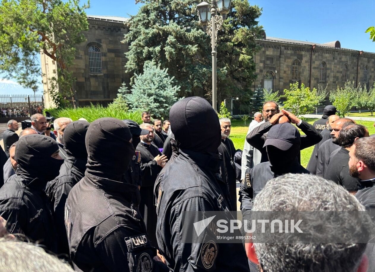 Armenia Religion Archbishop Detention
