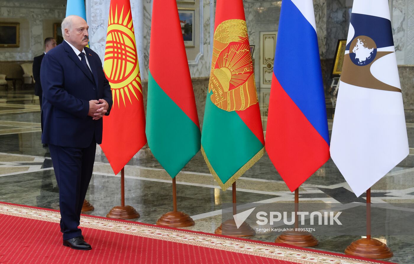 Belarus Putin Supreme Eurasian Economic Council