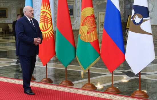 Belarus Putin Supreme Eurasian Economic Council