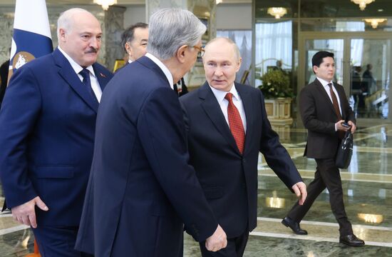 Belarus Putin Supreme Eurasian Economic Council