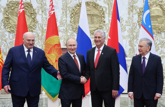 Belarus Putin Supreme Eurasian Economic Council