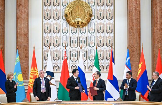 Belarus Putin Supreme Eurasian Economic Council
