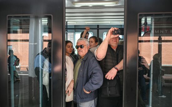 Russia Moscow Monorail Closure