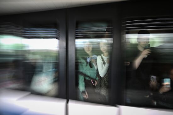 Russia Moscow Monorail Closure