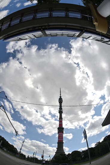Russia Moscow Monorail Closure