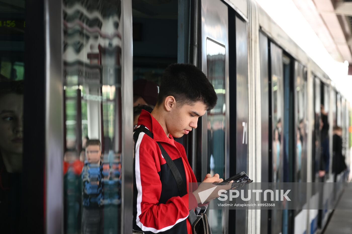 Russia Moscow Monorail Closure