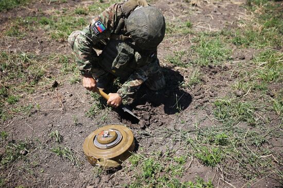 Russia Southern Military District Training Ground