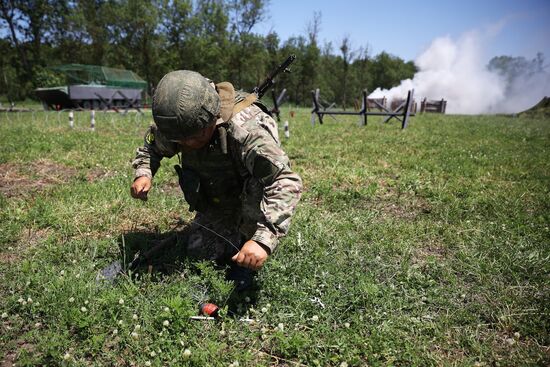 Russia Southern Military District Training Ground