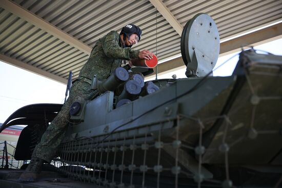 Russia Southern Military District Training Ground