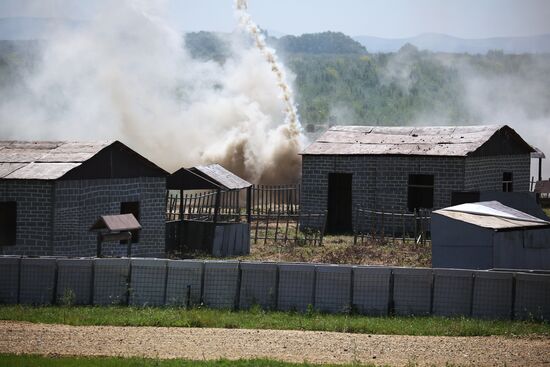 Russia Southern Military District Training Ground