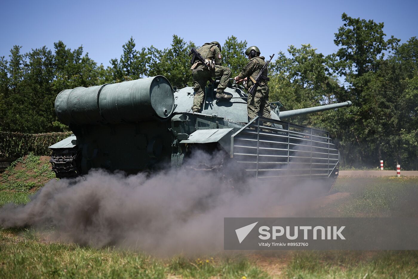 Russia Southern Military District Training Ground