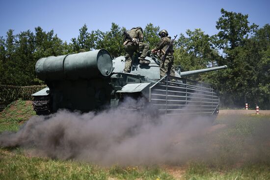 Russia Southern Military District Training Ground