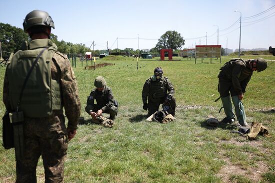 Russia Southern Military District Training Ground