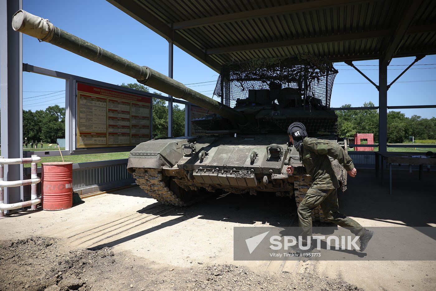 Russia Southern Military District Training Ground