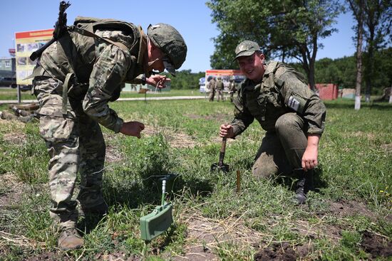 Russia Southern Military District Training Ground