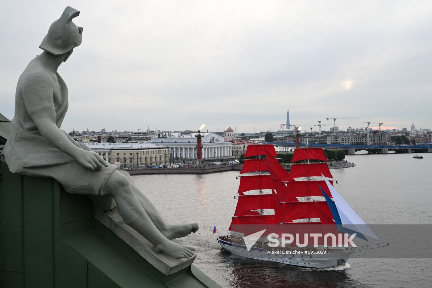 Russia Scarlet Sails Show Rehearsal