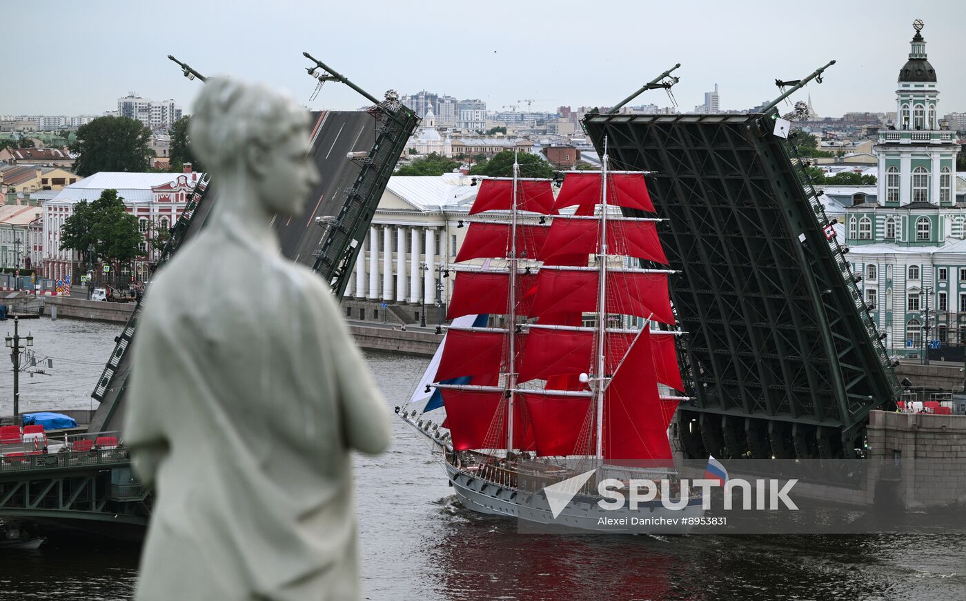 Russia Scarlet Sails Show Rehearsal