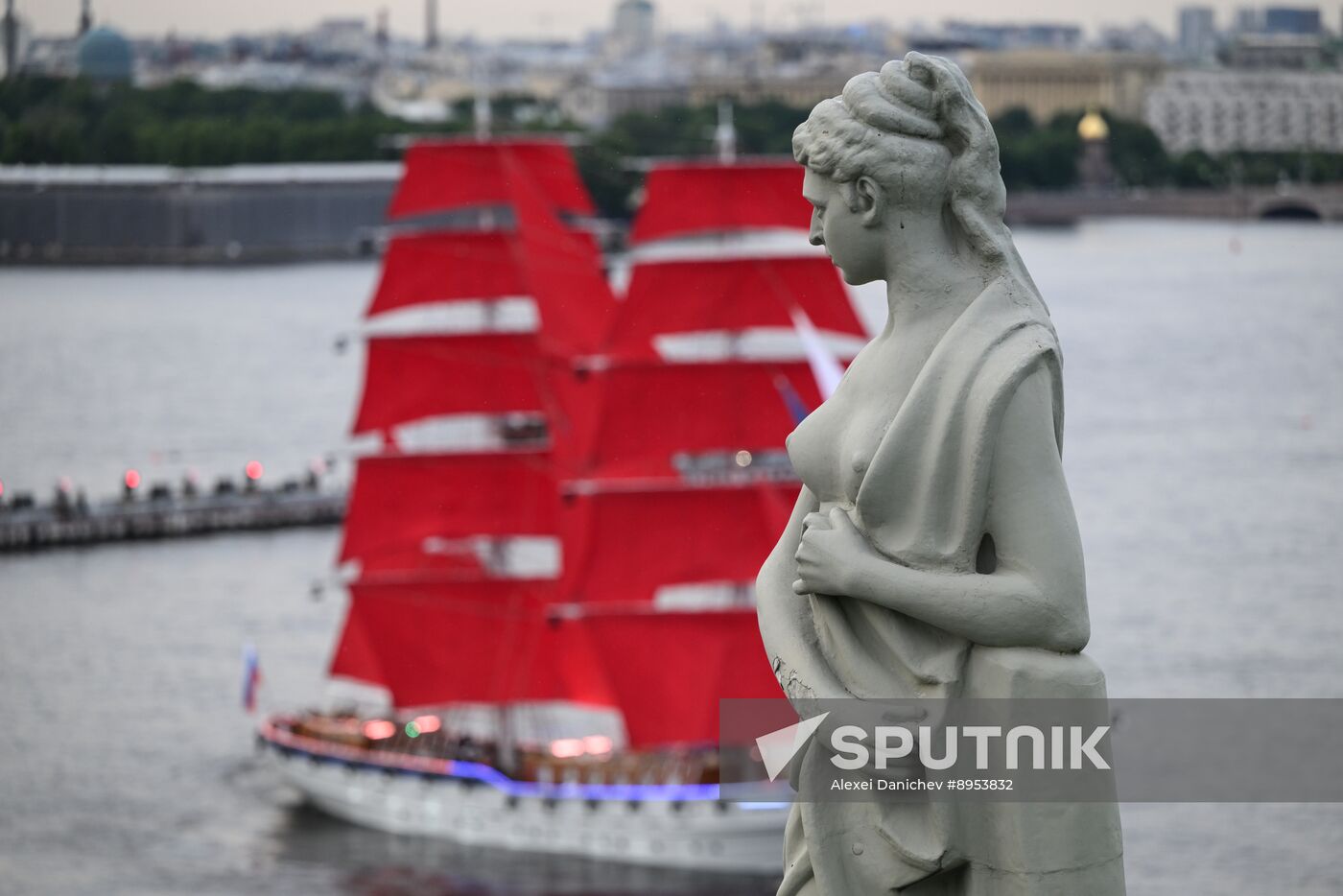 Russia Scarlet Sails Show Rehearsal