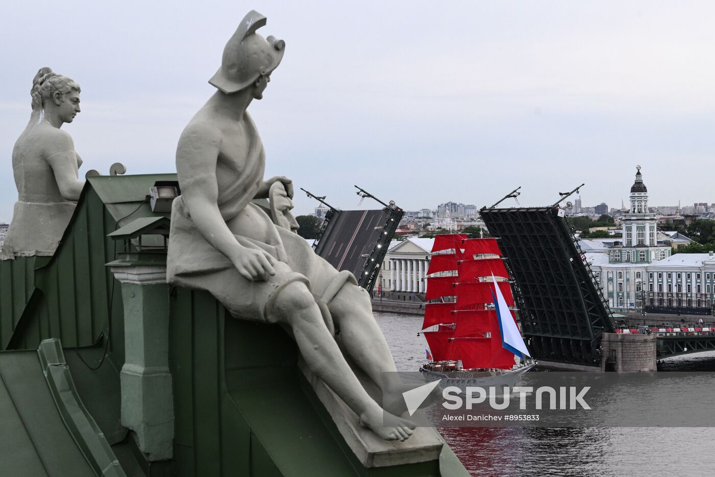 Russia Scarlet Sails Show Rehearsal