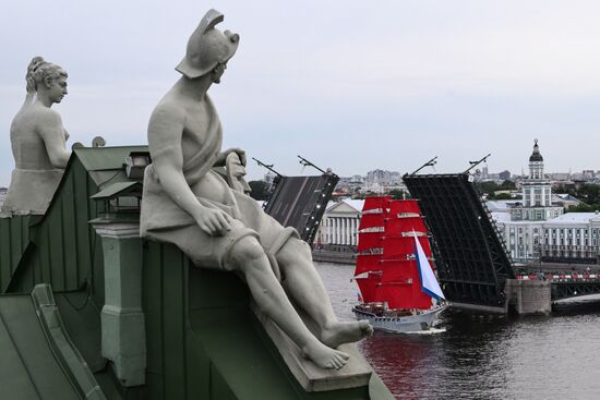 Russia Scarlet Sails Show Rehearsal