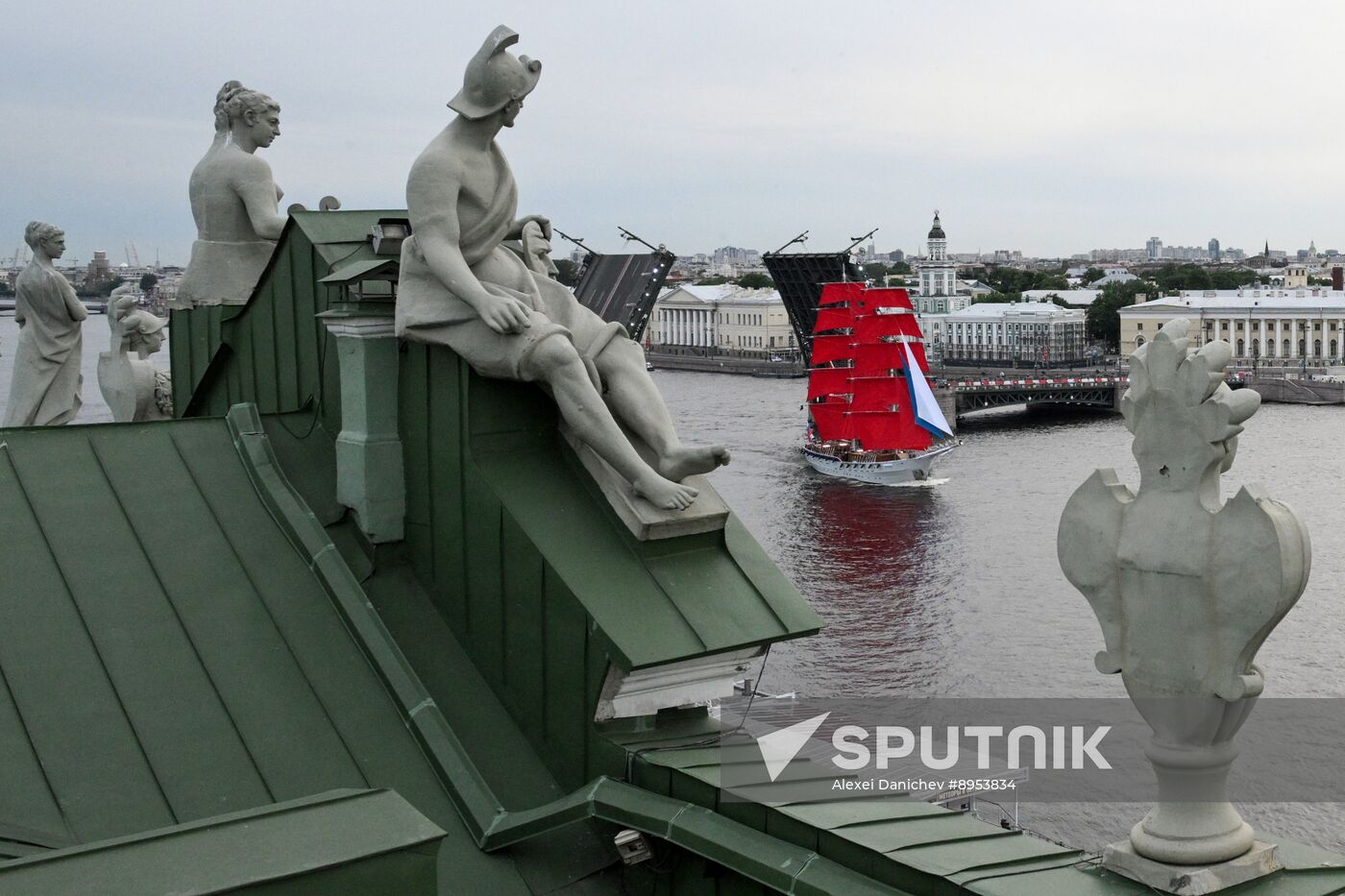 Russia Scarlet Sails Show Rehearsal