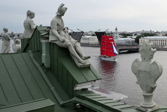 Russia Scarlet Sails Show Rehearsal