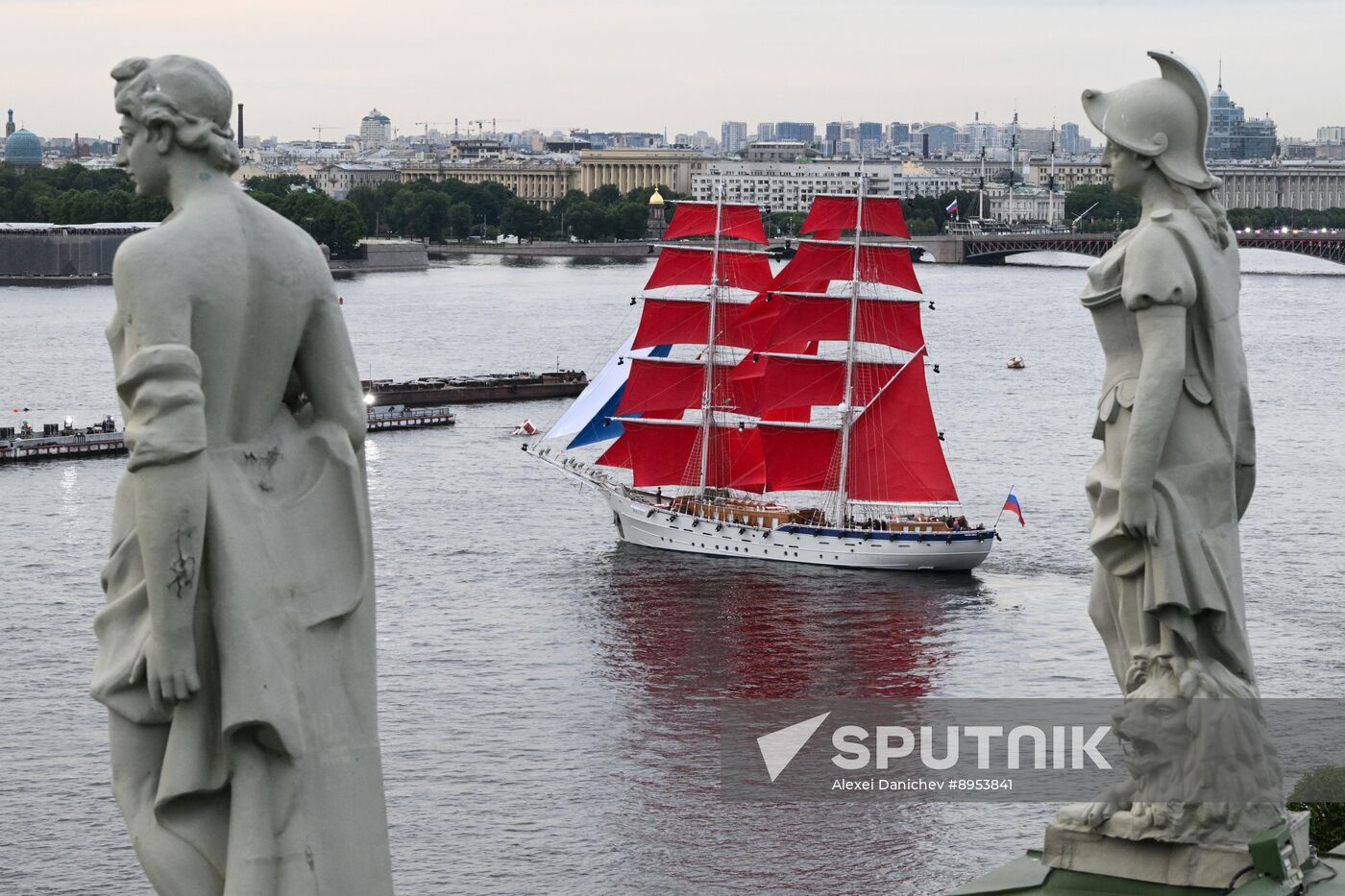Russia Scarlet Sails Show Rehearsal