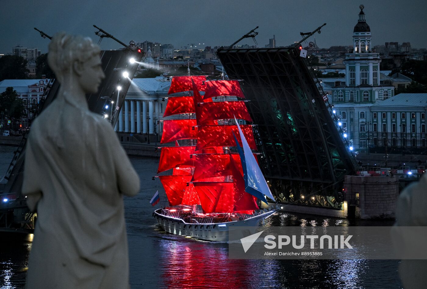 Russia Scarlet Sails Show Rehearsal