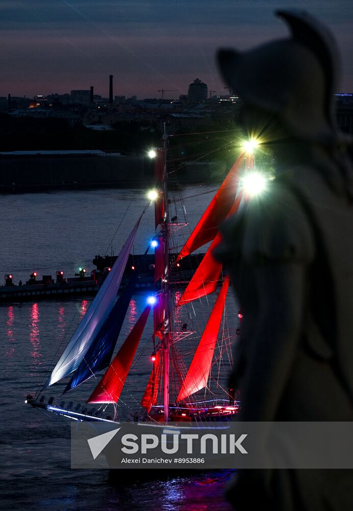 Russia Scarlet Sails Show Rehearsal