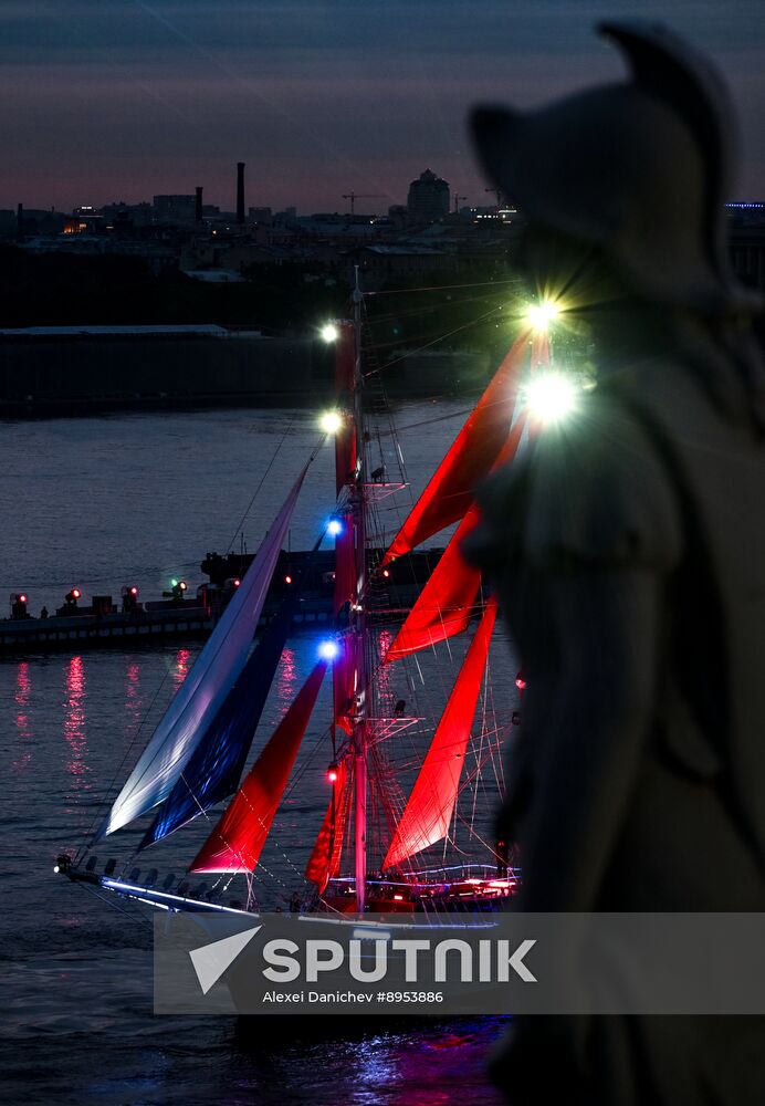 Russia Scarlet Sails Show Rehearsal
