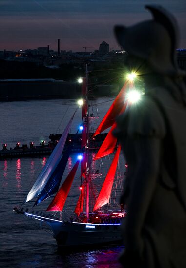 Russia Scarlet Sails Show Rehearsal