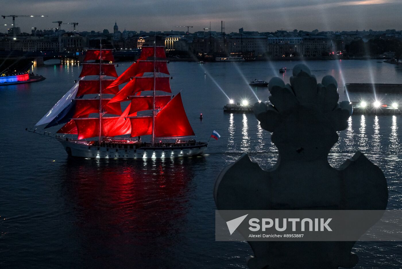 Russia Scarlet Sails Show Rehearsal