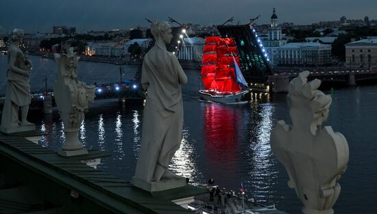 Russia Scarlet Sails Show Rehearsal