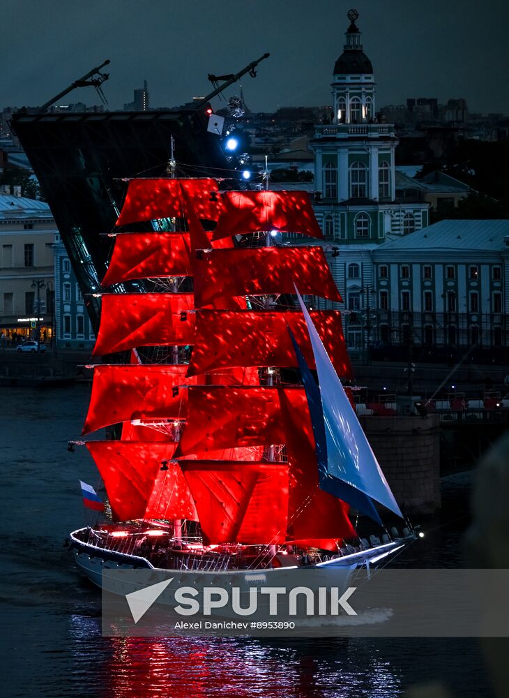 Russia Scarlet Sails Show Rehearsal